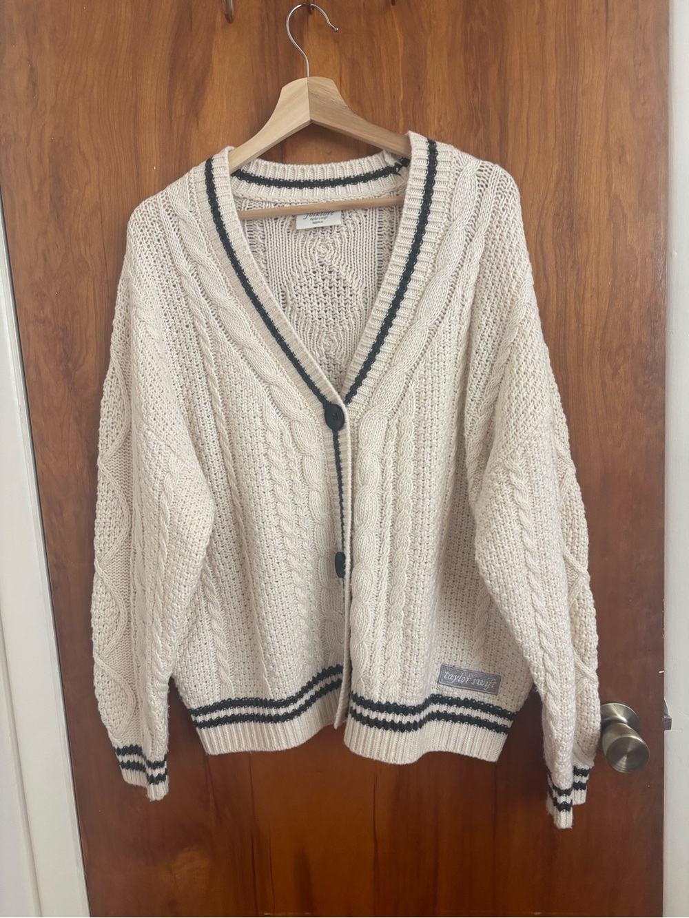 Taylor Swift Folklore Cable Knit Cardigan M/L